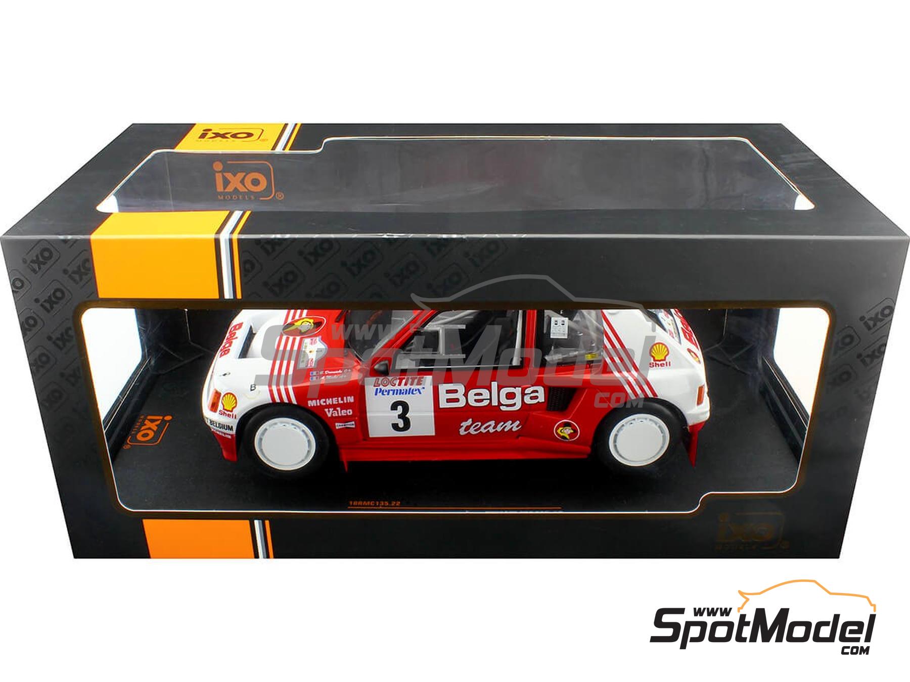Ixo Models RMC135.22: Diecast model car 1/18 scale - Peugeot 205